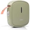 PRT Mini Etichettatrice Portatile, Bluetooth Stampante Termica Etichette for iOS & Android, Stampante per Adesivi a Rilievo Adatto per i Della Cucina di Casa, Verde
