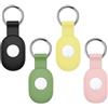 Lemxiee 4 Pezzi Cover per Xiaomi Smart Tag Case Accessori Custodia in Silicone flessibile