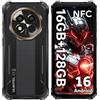 OUKITEL G6 Android 16 Rugged Smartphone 10600mAh, 16GB+128GB Cellulare | 6,52 Pollici Telefono Indistruttibile, Fotocamera 64MP, Impermeabile IP68/IP69K, 4G Dual SIM/OTG/NFC/Face ID/Fingerprint/GPS