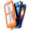 TOCOL Privacy Pellicola Protettiva per iPhone 15 6,1 Pollici, 25° Reali Anti-Spy, Rimozione Automatica Della Polvere, Copertura Completa, Senza Bolle, Durezza 9H, 2 Pezzi