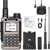 QUANSHENG UV-K1(8) Walkie-Talkie Handheld Ham Radio, Air Band Receive 50-600MHz, Wireless Copy, One Key Frequency Match, Type-C Charging, NOAA Weather, 200 canali, VOX, radio portatile a due vie