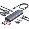 UGREEN Revodok Pro Hub USB C Docking Station 9 in 1 Doppio Display | 2 HDMI 4K60Hz, Lettore SD TF 170MBs, Porti Dati USB 5Gbps, 2A2C, Ricarica PD 100W, Compatibile con Windows MacBook