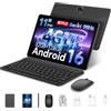 Blackview ZENO5 Tablet Android 16 con tastiera, Tablet 11 pollici, 4G LTE, 32GB RAM + 128GB ROM, display HD 90 Hz, 8300 mAh, GPS, Gemini AI, Widevine L1, Face ID, con penna e mouse, tablet per lavoro e studio