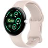 MELEJIA Cinturino Silicone Compatibile con Google Pixel Watch 4 41mm/3 41mm/Watch 2/1, Ricambio Cinturino, Regolabile Sportiva Cinturini-Rosa