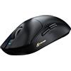ATTACK SHARK X8ULTRA Mouse for Large Hand, 55g SUPERLIGHT, PixArt PAW3950MAX Gaming Sensor, BT/2.4G Wireless/Wired, Adjustable DPI up to 42000, 500mAh Battery (Black)
