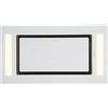Klarstein Remy Cappa Aspirante 90 cm, Cappa Sottopensile con Filtro, 609 m³/h, 230 W, Classe A, 3 Velocità, Comando Touch & Telecomando, Luce LED, Aspirante & Filtrante, Bianco