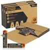 Uniross Pile Alcaline Industrial AAA / LR03 / Ministilo / 1,5V - 3 Box da 24 Batterie