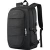 AMBOR 17,3'' Zaino da Viaggio, PC Portatile con Porta USB di Ricarica | Resistente All'Acqua Antifurto zaino uomo Con Scomparto Per Notebook, portatile zaino viaggio Per Lavoro, Studio, Volo