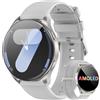 Blackview Smartwatch Uomo Donna, Effettua e Rispondi alle Chiamate, Orologio Smartwatch Fitness con 1.43' HD AMOLED/112+ Sportive/SpO2/Monitoraggio del Sonno/Cardiofrequenzimetro per Android IOS
