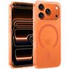 XTCASE Cover Magnetica per iPhone 18 Pro Max / 17 Pro Max, Opaca Arancio | Compatibile con MagSafe, Custodia Protettiva Ultra Sottile Antiurto, Antigraffio Anti-impronte, PC Rigido Ultra Hybrid