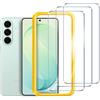 iVoler Pellicola Vetro Temperato per Samsung Galaxy S26 FE 5G,3 Pezzi | con 3 Pellicole Protettive,HD Trasparente,durezza 9H,cornice di installazione, Anti Graffio, senza bolle