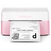 MUNBYN Stampante Etichette Spedizione Bluetooth, Stampante Termica Etichette 4x6 per Piccole Imprese e Uffici in Casa con Tecnologia DAC, Compatibile con Windows macOS FedEx DHL, 403B，rosa
