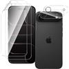 QULLOO Pellicola Protettiva Idrogel per iPhone 17 Air,2 Pezzi TPU Flessibile e 2 Pezzi Pellicola Fotocamera Vetro Temperato, [Non Vetro] Antigraffio