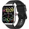 Matast 2026 Smartwatch Uomo Donna, 100+ Sportive Fitness Tracker con Sonno Contapassi Cardiofrequenzimetro, 1.96" Smartwatch con Effettua/Risposta Chiamate, Impermeabil IP68 Smart Watch per Android/iOS