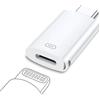 flintronic Adattatore per L Femmina a USB-C, Adattatore per Cuffie Auricolari, Adattatore 3 in 1 per la ricarica, upporto Trasferimento Dati, per iPhone 16/15 Pro Max Plus, iPad Pro/Air, MacBook