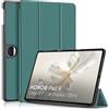idudao Custodia per Honor Pad 9 12,1 pollici 2024, Cover sottile e leggera per tablet, Custodia rigida Folio adatta per Pad 9 12,1 pollici, Verde scuro
