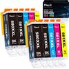 Timink Cartuccia d'inchiostro Compatibile Multipack per CANON PGI-580 CLI-581 Sostituzione con TR7550 TR8550 TS6150 TS6250 TS6350 TS8150 TS8250 TS9550 TS705(10er Pack)