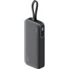 CUKTECH Power Bank 20000mAh Ricarica Rapida Caricatore Portatile 40W Cavo USB C Integrato PD3.0 LED Powerbank Compatibile con iPhone 17/16/15, Samsung S24/S25, Xiaomi, iPad