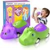 Inspireyes Walkie Talkie Bambini Ricaricabili Dinosauro Auto Giocattolo | Divertente giocattolo dinosauro per bambini 3-7 anni un'idea regalo per compleanni,feste, casa, giardino e giochi all'aperto