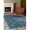 RugVista Nain Florentine Tappeto, 140 x 200 cm, Chiaro Blu | Orientali, Medio Oriente, Tradizionali, Nain, Rettangolare, Pelo medio, Lavabile solo a secco, Oeko-Tex 100, Soggiorno