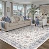 PureCozy Tappeto Salotto 160x230cm Blu Grandi Tappeti Antiscivolo | Lavabile in Lavatrice Moderno Floreale Tappeti Pelo Corto Rug, Sala, Soggiorno, Ufficio, Carpet