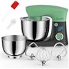 Facelle Impastatrice Planetaria Offerta 1500W, Facelle 5,5L & 4,5L Robot da Cucina | Multifunzione 10+P Impastatrice a Spirale Professionale con Gancio per Impastare, Frusta Piatta, Frusta, Bassa Rumorosità