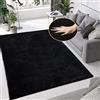 ORINOVA Tappeto Camera da Letto Nero 150x240 cm Morbido Salotto Grande Tappeto Lavabile Moderno Rettangolare
