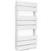 Blumfeldt Scaldasalviette Elettrico Bagno, Termoarredo Elettrico Bagno con Termostato, Radiatore ad Acqua Verticale da 355 W, Termosifone Silenzioso a Basso Consumo, Termosifone a Parete Ecologico