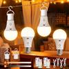 Ketom Lampadina LED Ricaricabile USB, E27 Lampadina con Telecomando | 4 Pezzi Lampadina Cordless, 7W, 3 Temperature Colore, Dimmerabile, Timer, Touch, per Campeggio Illuminazione di Emergenza