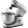 Klarstein Planetaria Professionale, Impastatrice Planetaria 5 Litri con Ciotola, Impastatrice Professionale 1300W per Pizza e Dolci a 6 Velocità, Pane con Gancio e Frusta