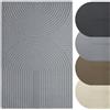 Twinzen - Zerbino Ingresso Esterno e Interno Oeko-Tex 40x60 cm - Zerbino Assorbente, Antiscivolo e Lavabile in Lavatrice, Grigio