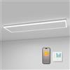 byecold Riscaldamento a infrarossi, montaggio a soffitto, 410 W, riscaldamento a soffitto, infrarossi, con illuminazione a LED, riscaldamento a infrarossi, con termostato, controllo per app