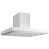 Klarstein Velaire Cappa a Parete 90 cm - 595 m³/h, Touch, LED, Classe A++, Filtro Carbone, 3 Velocità, Cappa Cucina Silenziosa, Design Minimal, Bianco