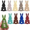 Siyurongg 10 PEZZI Set Regalo Coniglietti Pasquali in Feltro, Decorazioni Creative Portamonete per Pasqua, Idea Regalo Divertente per Bambini e Tischdeko (Multicolore)
