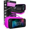 Orzly Custodia per Nintendo Switch 2, custodia protettiva da viaggio con pad per lo schermo, schede di gioco e slot MicroSD con tasche per gli accessori della console