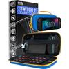 Orzly Custodia per Nintendo Switch 2, custodia protettiva da viaggio con pad per lo schermo, schede di gioco e slot MicroSD con tasche per gli accessori della console