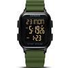LN LENQIN Orologio Uomo Digitale Sportivo Impermeabile | Cinturino gomma 245 mm, cassa resina 40 mm, spessore 12 mm, LED, cronometro, allarme, 5 ATM, 12/24 ore