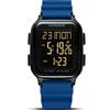 LN LENQIN Orologio Uomo Digitale Sportivo Impermeabile | Cinturino gomma 245 mm, cassa resina 40 mm, spessore 12 mm, LED, cronometro, allarme, 5 ATM, 12/24 ore