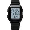 LN LENQIN Orologio Uomo Digitale Sportivo Impermeabile | Cinturino gomma 245 mm, cassa resina 40 mm, spessore 12 mm, LED, cronometro, allarme, 5 ATM, 12/24 ore