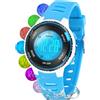 DTKID Orologio Digitale Bambino LED a 7 Colori, Orologio Bambino con Sveglia, Timer, Datario, Impermeabile Orologi per Bambini Sportivo da Esterno, per Ragazzi Ragazze e Adolescenti