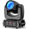 PUZILOZA 100W Teste Mobili RGBW LED Moving Head Beam DMX Pinspot effetto Luci Discoteca con 18 prisma 11/13 CH per DJ Party Club Bar illuminazione Palcoscenico Nave dalla Germania