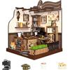 Aolso Kit di Caffè Miniature, DIY Kit di Casa Miniatures, Creativo per Realizzare Case delle bambole, Regalo di Compleanno per Bambini e Adulti-Caffè
