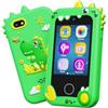 Kikapabi Telefono giocattolo per bambini, regali e giocattoli per ragazze e ragazzi di età compresa tra 3 e 8 anni (Verde)
