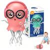 HUIZHOU Polpo Danzante Interattivo 3D con Musica e Luci LED Colorate, Movimento Intelligente, Giocattolo Educativo per Bambini 3+ Anni, Natale e Compleanno (Rosso)