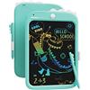 Kikapabi Lavagna LCD giocattolo unicorno per bambini, 10 pollici, blocco da disegno con funzione di blocco, portatile, regalo educativo per bambini da 3, 4, 5, 6, 7 anni (Blu)