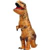 JASHKE Costume da Dinosauro Gonfiabile per Adulto Costume Gonfiabile T-Rex Costumi di Carnevale di Halloween per Adulti