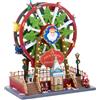 Bianchi Dino Decorazione Ruota Panoramica Natale H34 Cm