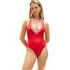 Tommy Hilfiger Halter RP Op Uw0uw06356 Costume da Bagno Profondo Donna (Pacco da 1)