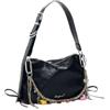 Desigual borsa a tracolla Gravity Letur Crossbody Bag Black nero