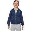 Nike Club Fleece Lbr FZ Giacca Unisex - Bambini e Ragazzi (Pacco da 1)